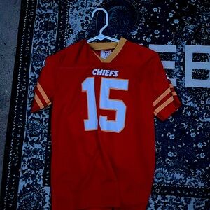 It’s a Mahomes jersey the brand is NFL worn one time